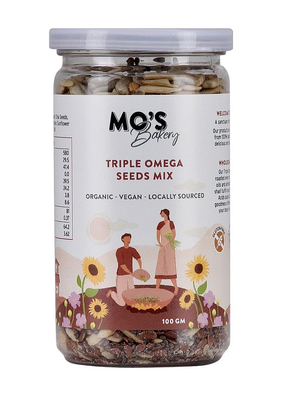 

Mo's Bakery Triple Omega Seeds Mix - 100g