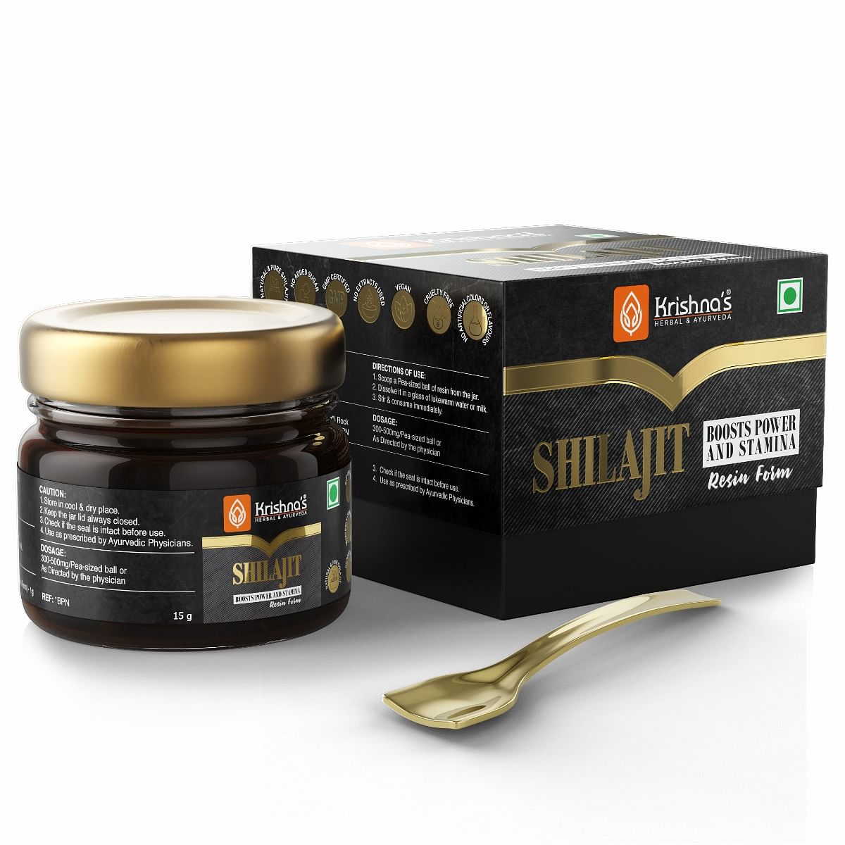 

Krishna's Shilajit 15 g