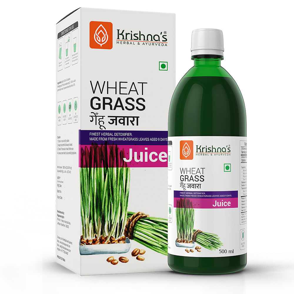 

Krishna's Wheatgrass Juice 500 ml