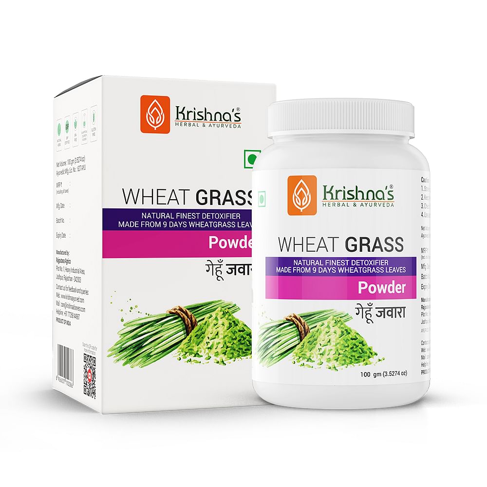 

Krishna's Wheatgrass Powder 100 g