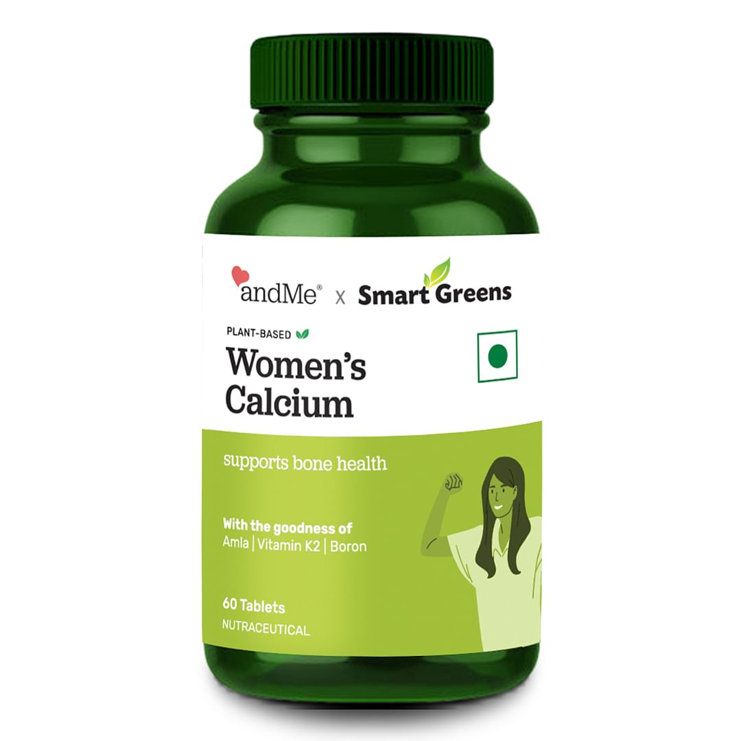 

andMe-Smart Green Plant Based Calcium and Bone Strength Tablets, 60 Tablets