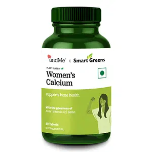 andMe-Smart Green Plant Based Calcium and Bone Strength Tablets, 60 Tablets