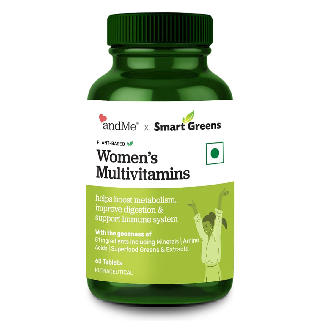 

andMe-Smart Green Plant Based MultiVitamin Tablets, 60 Tablets