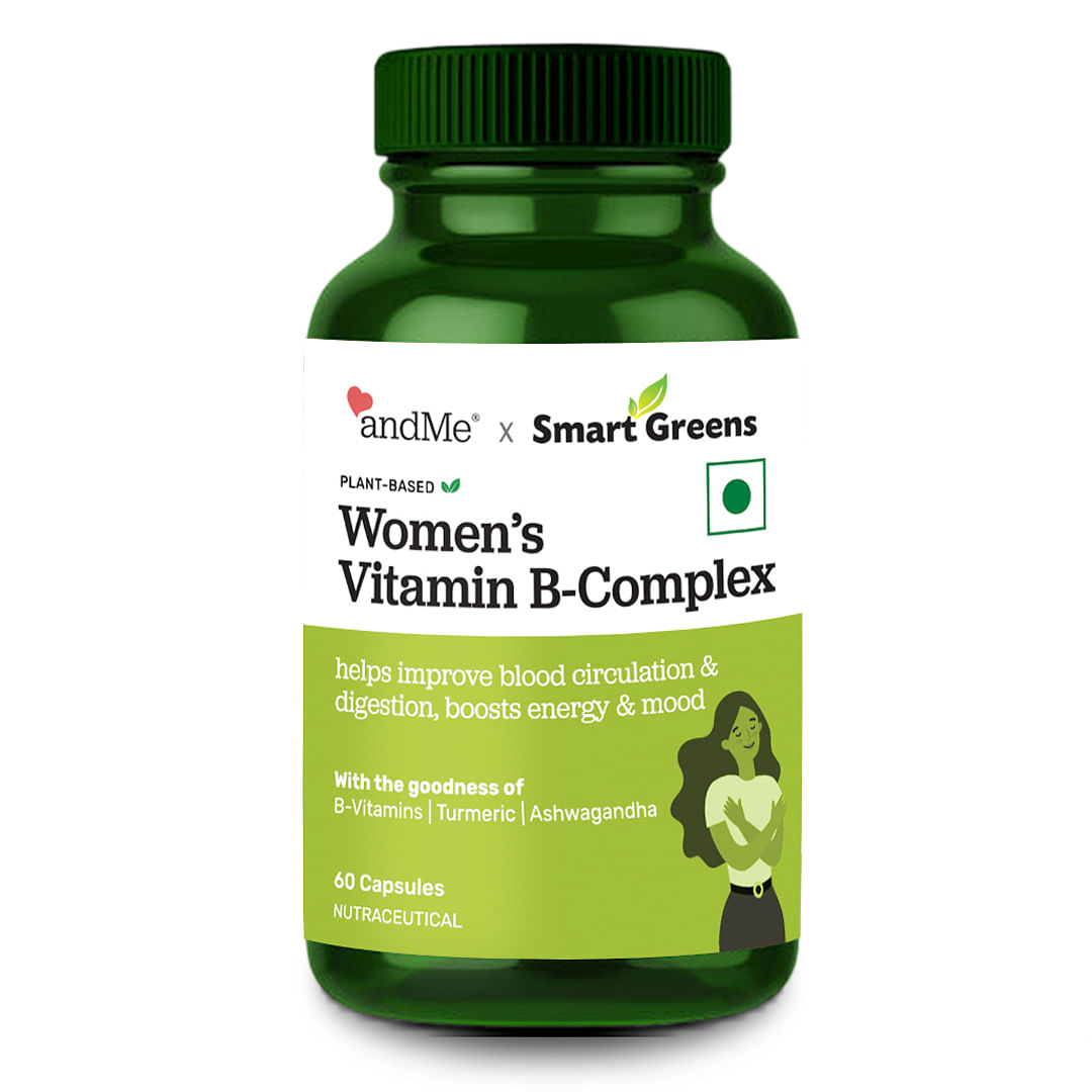 

andMe Smart Greens Vitamin B-Complex Capsules - 60 Capsules