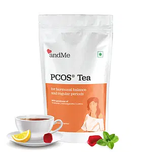 andMe PCOS Tea Pouch, Spearmint Flavour -15 Tea bags