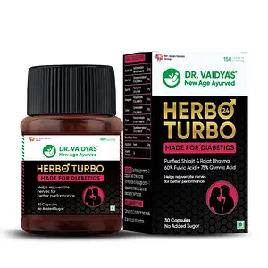 Dr. Vaidya's Herbo24Turbo Made For Stress Relief(Pack of 1)