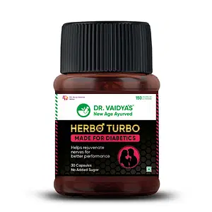 Dr. Vaidya's Herbo24Turbo Made For Diabetics (Pack of 1)