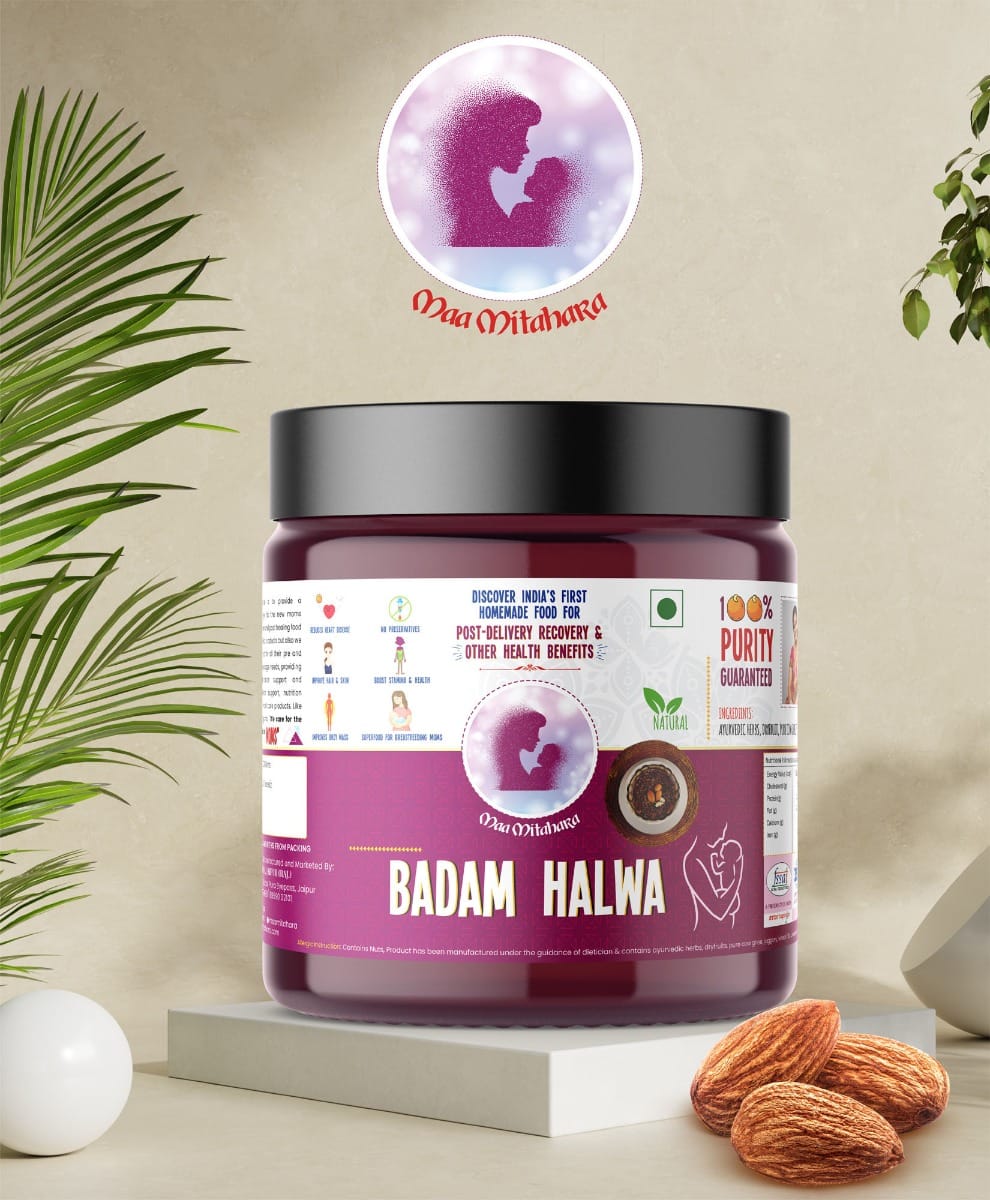 Maa Mitahara Post delivery Badam Halwa (DIY)