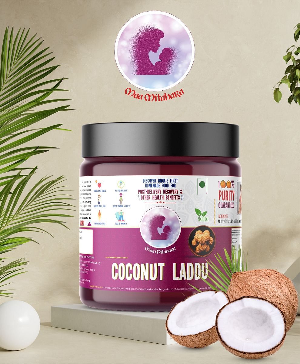 

Maa Mitahara Post delivery Peanuts Coconut Laddu (500 gm)