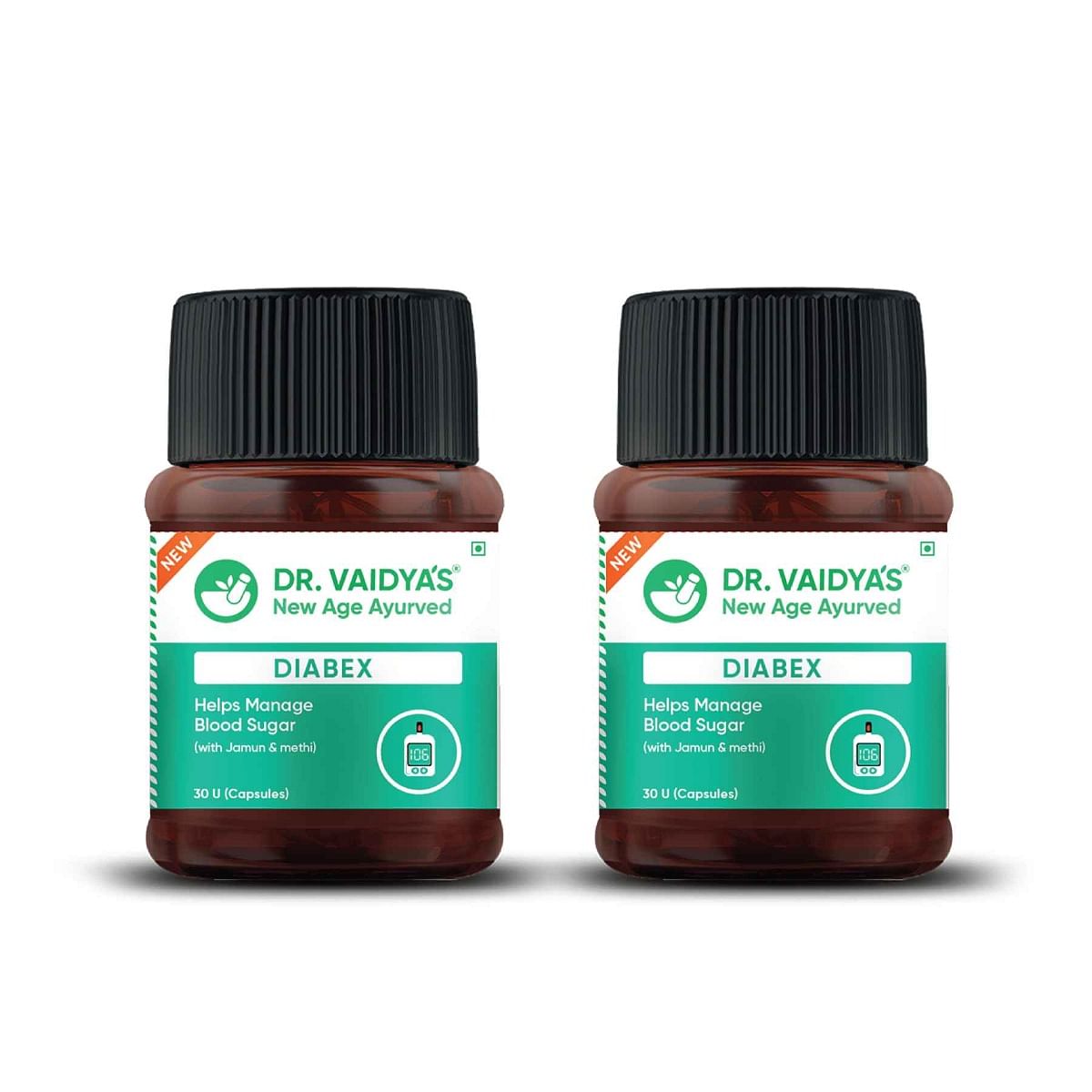 

Dr. Vaidya’s Diabex -30 Capsules - Pack Of 2