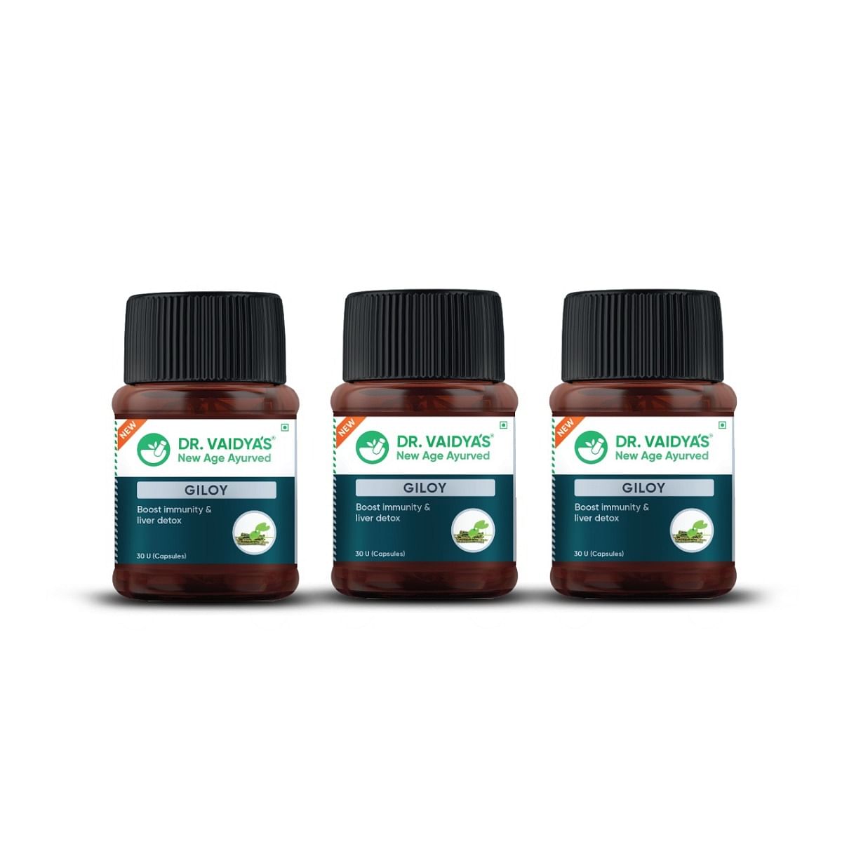 

Dr. Vaidya’s Giloy -30 Capsules - Pack Of 3
