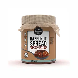 The Butternut Co. Chocolate Hazelnut Spread - 200g - Crunchy (No Refined Sugar, Vegan, No Preservatives)