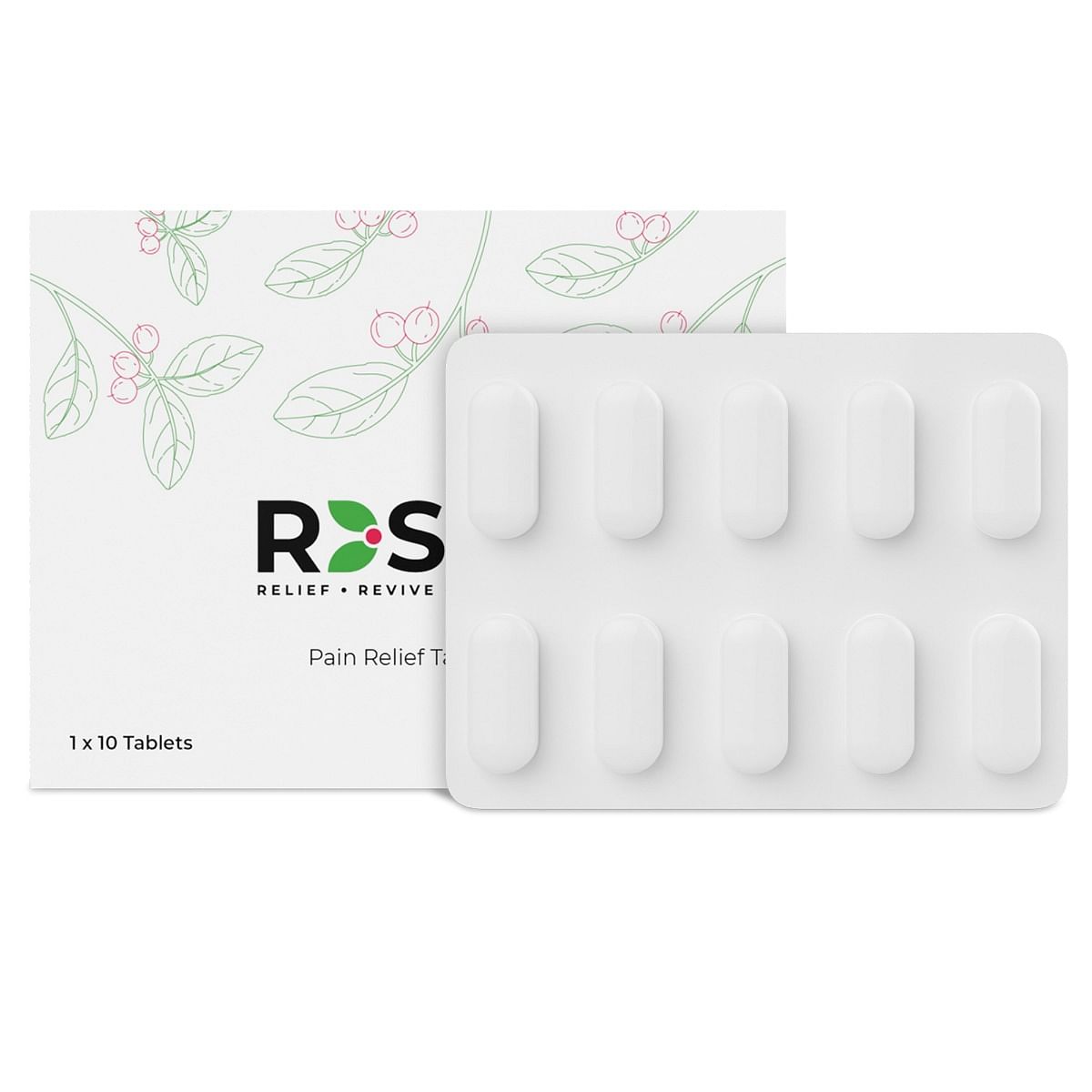 

R3SET Pain Relief Tablets - 10 tabs
