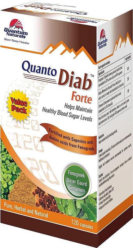 

Quantum Naturals Quanto Diabforte 120 Capsules