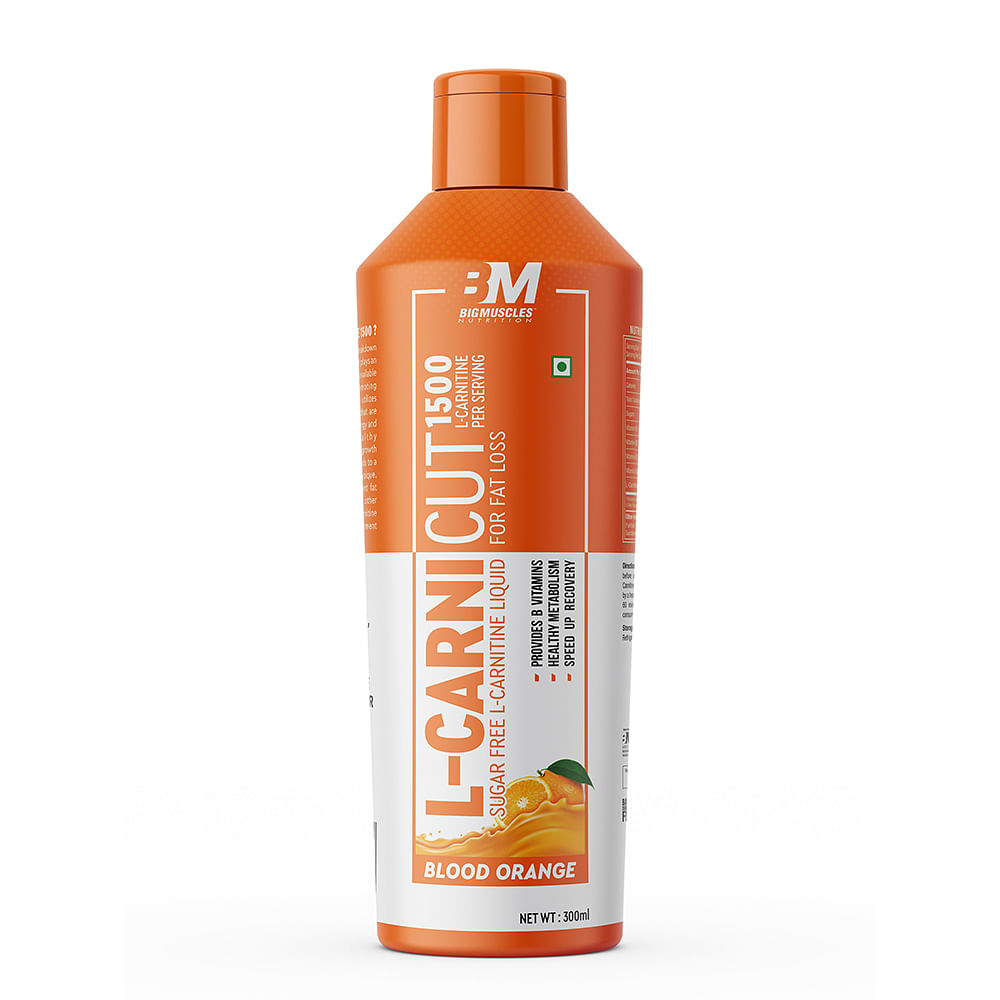 

Bigmuscles Nutrition L-Carnicut [Blood Orange] | 1500 Mg 300 ML