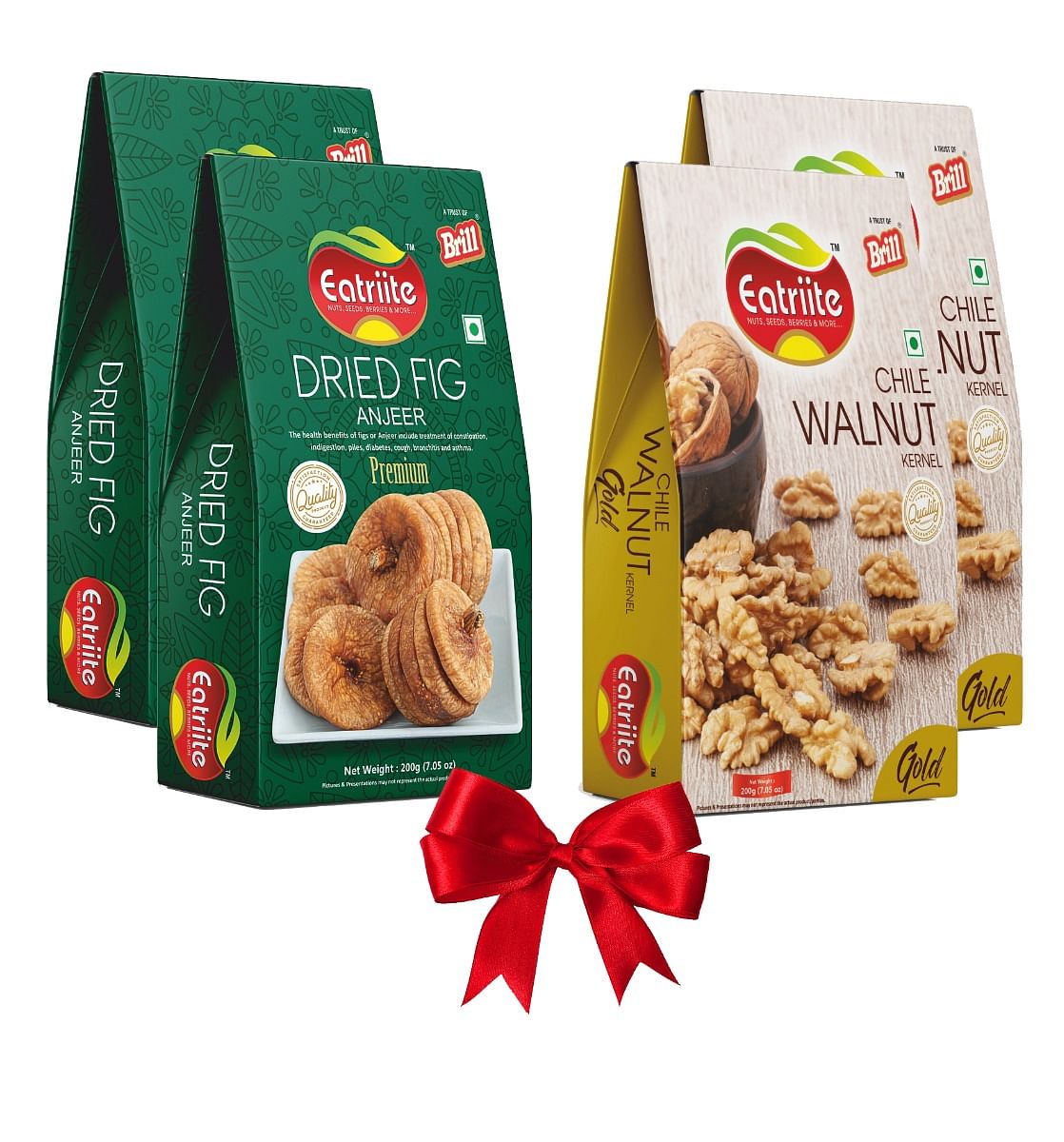 

Eatriite ANJEER(FIG) Normal & Walnut Gold 800g (4 x 200g)