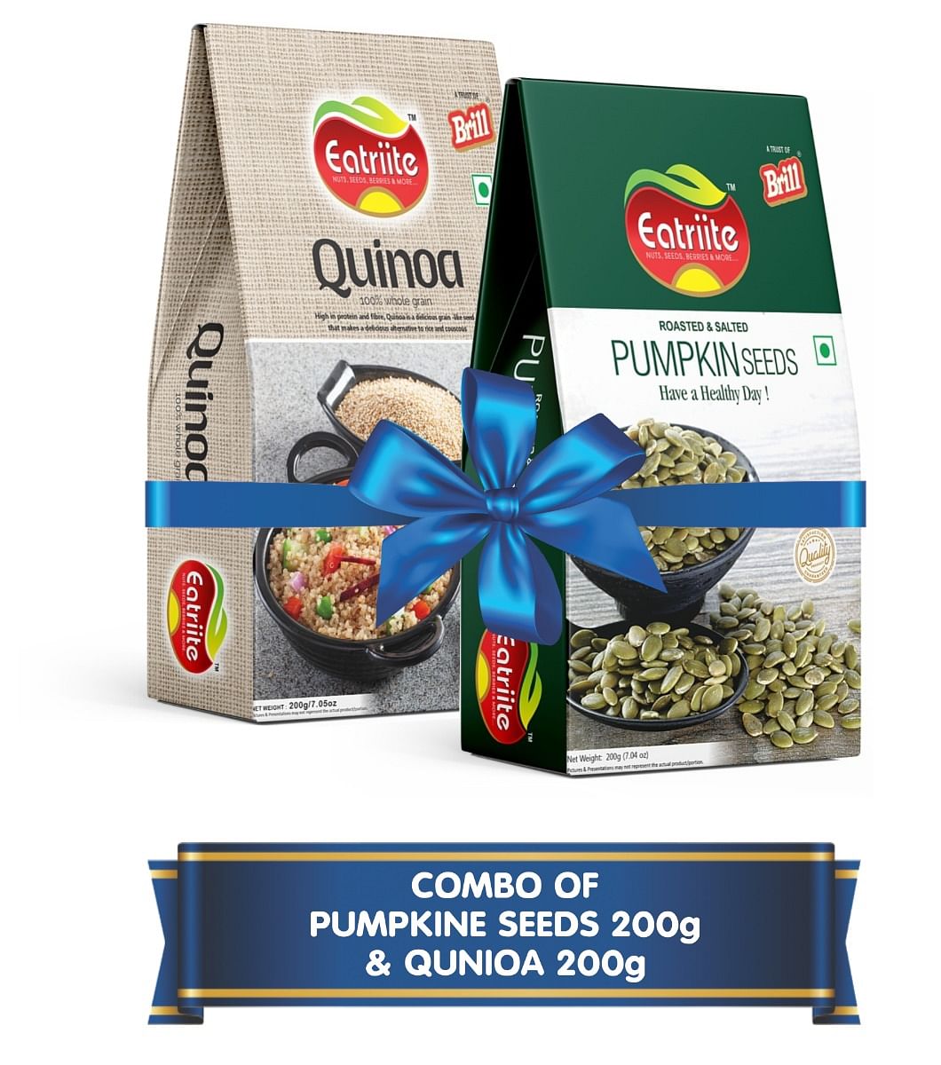 

Eatriite Roasted Pumpkin Seeds & Quinoa Combo 400g (200g x 2)