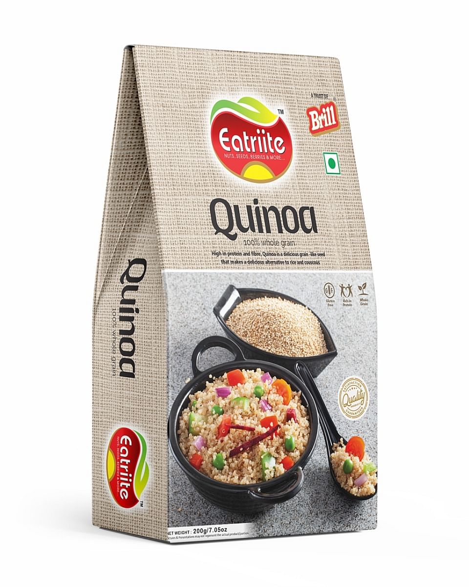 

Eatriite Gluten Free Quinoa 200Gram - Healthy Food | Diet Food for Weight Loss | Quinoa Seeds