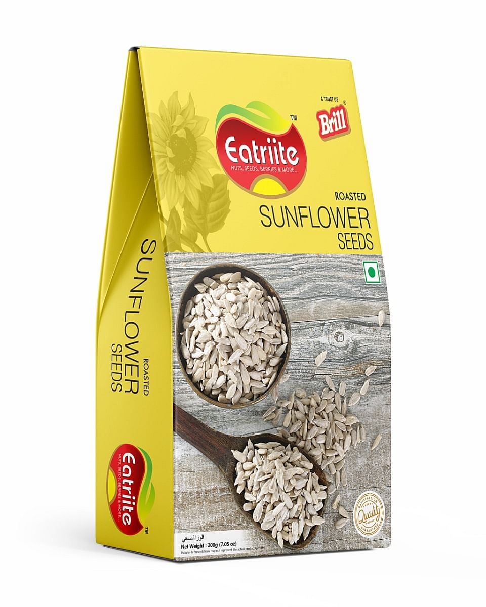 

Eatriite Raw Sunflower Seeds for Eating | Healthy Snacks | High in Fiber & Protein | Sunflower Seeds 200g