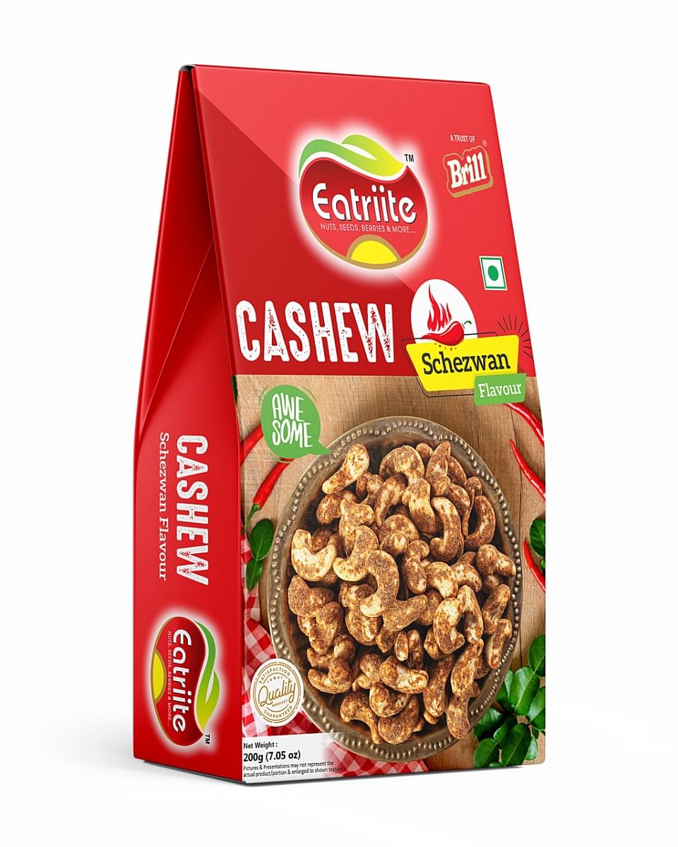 

Eatrrite 100% Natural Premium 200g Whole SCHEZWAN Cashews | Whole Crunchy Cashew | Premium Kaju nuts | Nutritious & Delicious | Source of Minerals ...