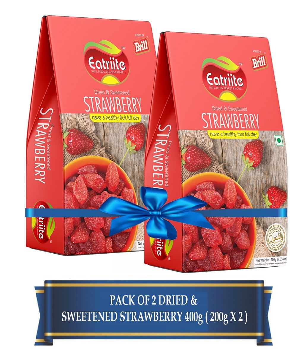 

Eatriite Dried & Sweetened Strawberries (2 x 200 g)