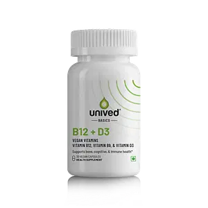 Unived Basics B12+D3 - 30 Capsules