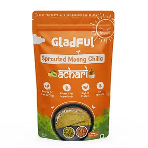 Achari Chilla with Sprouted Moong Instant Mix - 200gms - Pack of 1