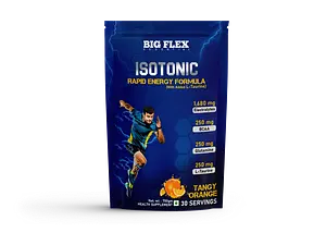 Bigflex Essential Isotonic Instant Energy Drink 30 Servings To Boost Athletic Performance And Endurance
