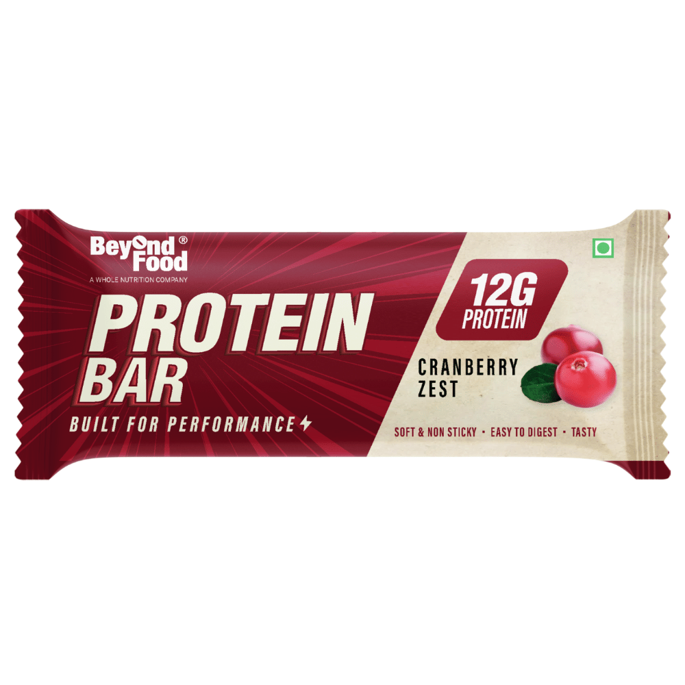

Beyond Food Protein Bars - Cranberry Zest (Pack of 6)
