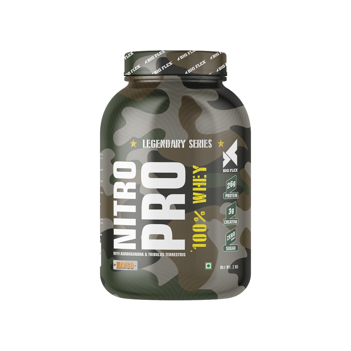 

Bigflex Nitro Pro Performance Whey 40 Servings - (Mango Flavour)
