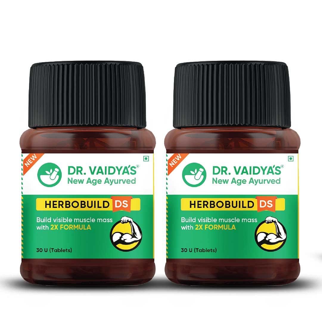 

Dr. Vaidya’s Herbobuild DS( Double Strength ) -30 Capsules - Pack Of 2