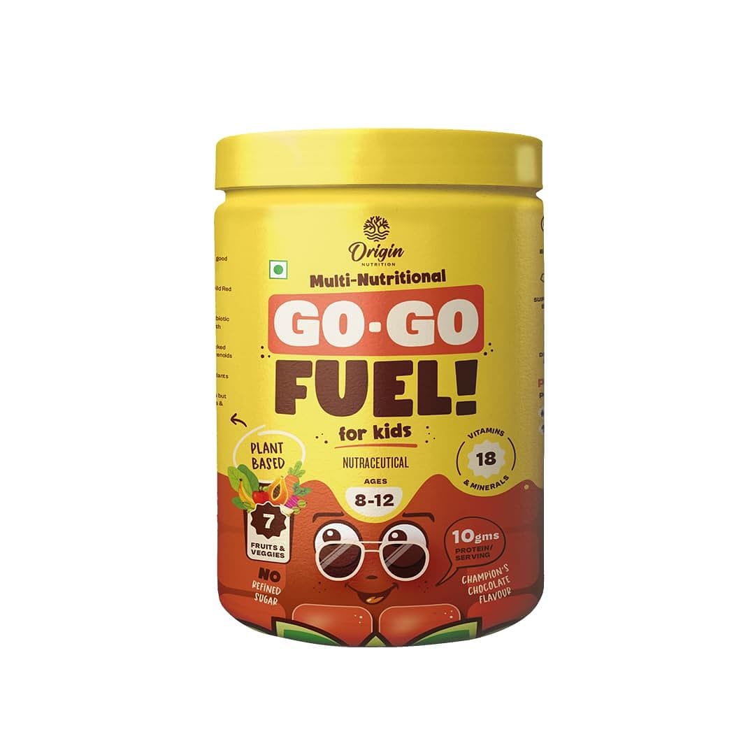 Origin Nutrition Vegan Multi Nutritional Drink for kids with 10gm Plant-Based Protein, 7 fruits and vegetables, 18 minerals and vitamins ages 8-12, 400g-picture-16