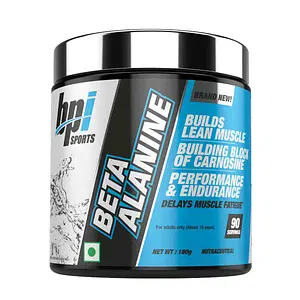 BPI Sports Beta Alanine | Pre Workout Amino Acid Supplement for Men and Women| 180g | Unflavoured
