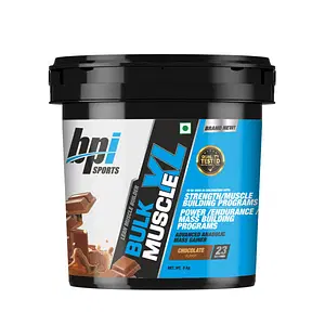 BPI Bulk Muscle XL |Gain Weight, Post|Workout, 50g Protein, 144g Carb, Chocolate, 5kg