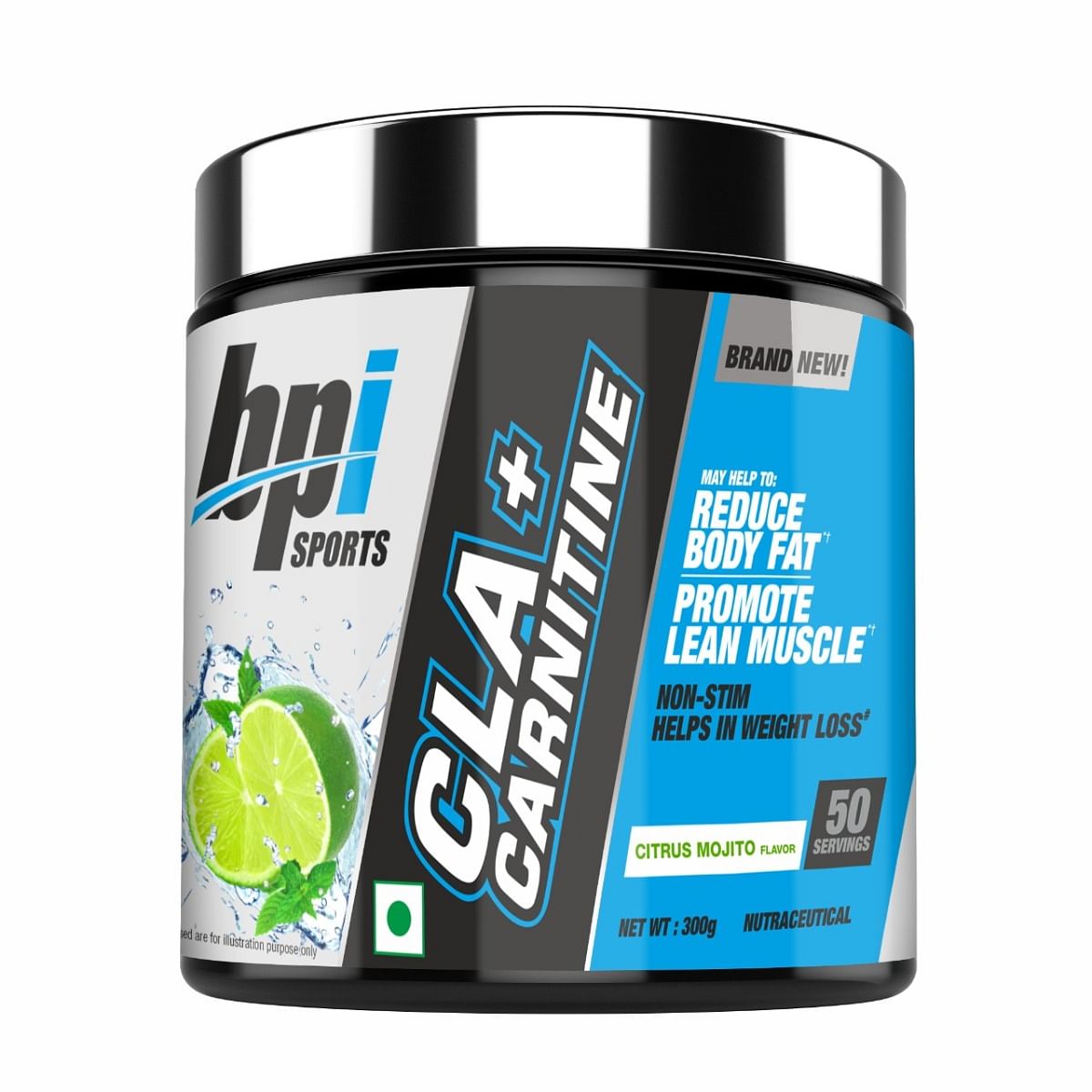 

BPI Sports CLA + Carnitine | Conjugated Linoleic Acid | Weight Loss Formula | Metabolism, Performance, Lean Muscle | Caffeine Free | For Men & Wome...