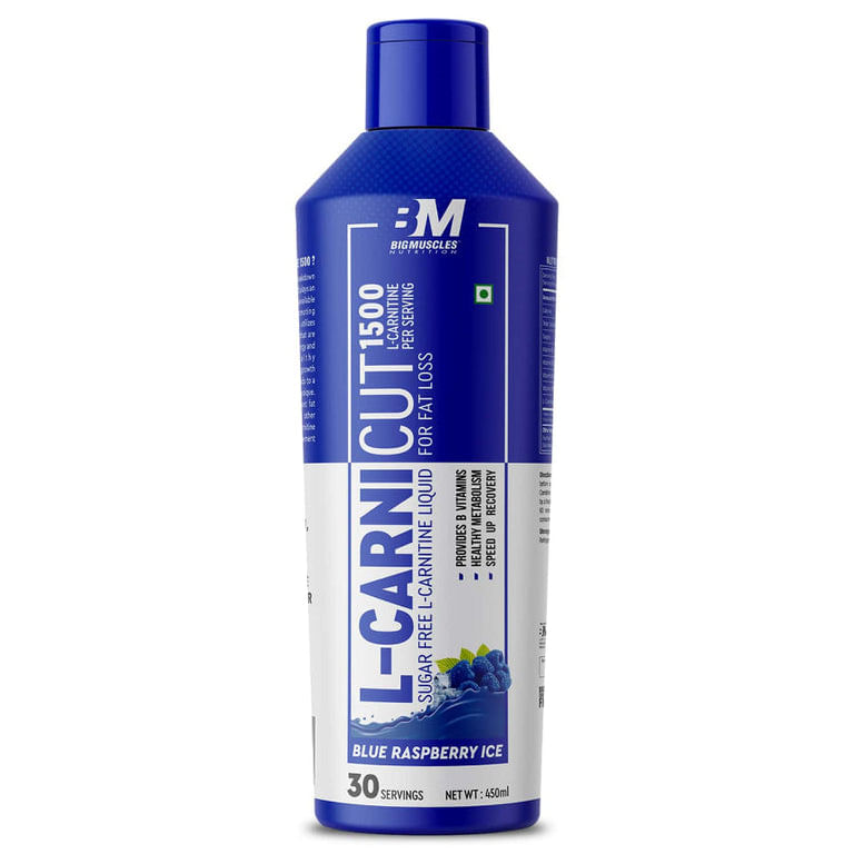

Bigmuscles Nutrition Carnicut 1500 Mg 450 ML Blue Raspberry Ice