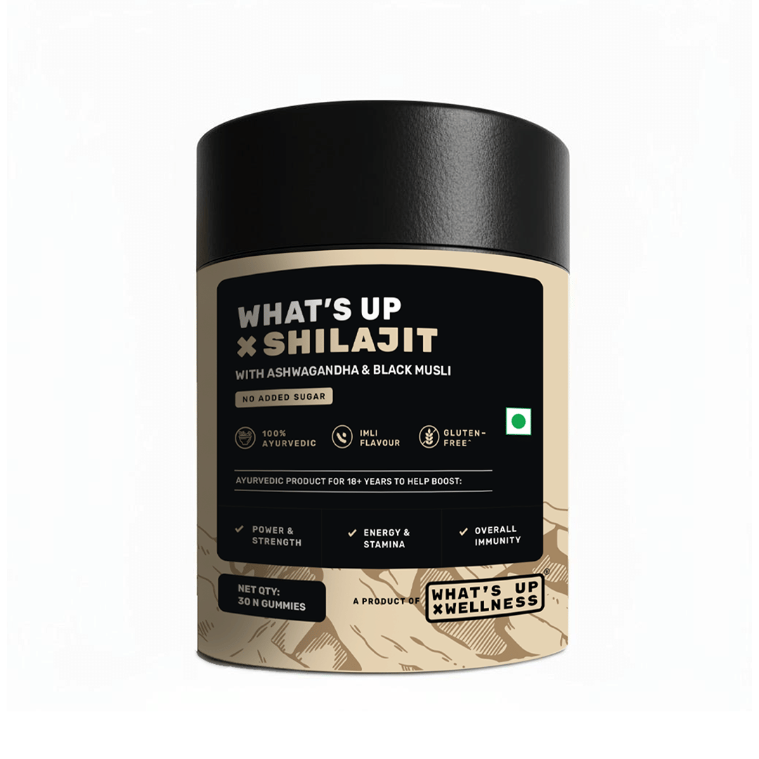 What's Up Wellness Shilajit Gummies | 200 Mg Resin With Ashwagandha, Black Musli | Improves Strength, Stamina And Overall Immunity| No Added Sugar| Shilajit for Men & Women-picture-31