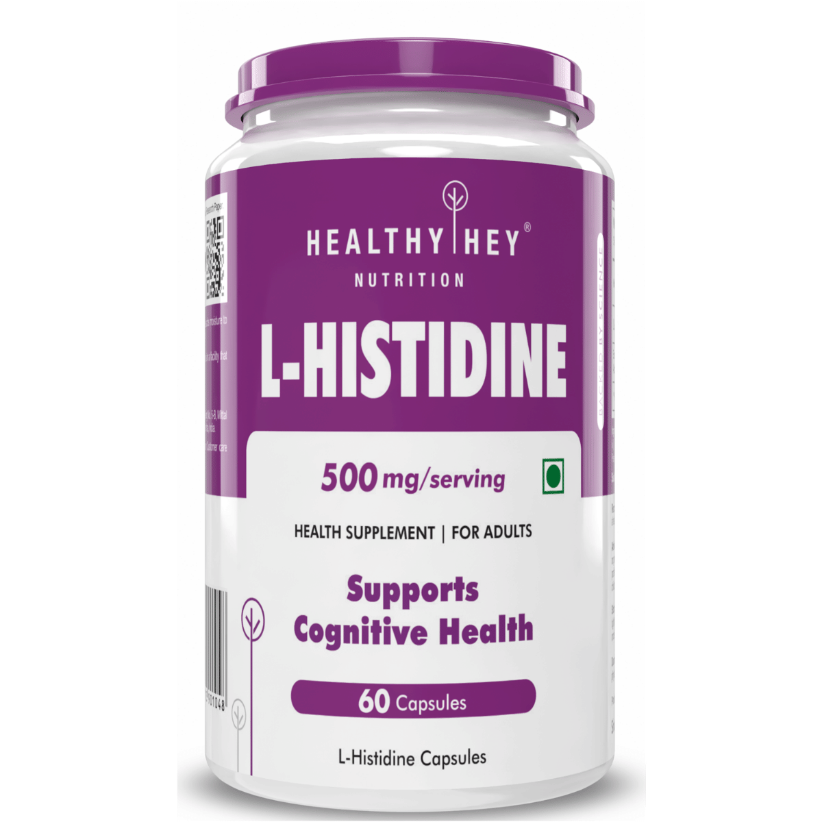 

HealthyHey Nutrition L-Histidine 60 capsules