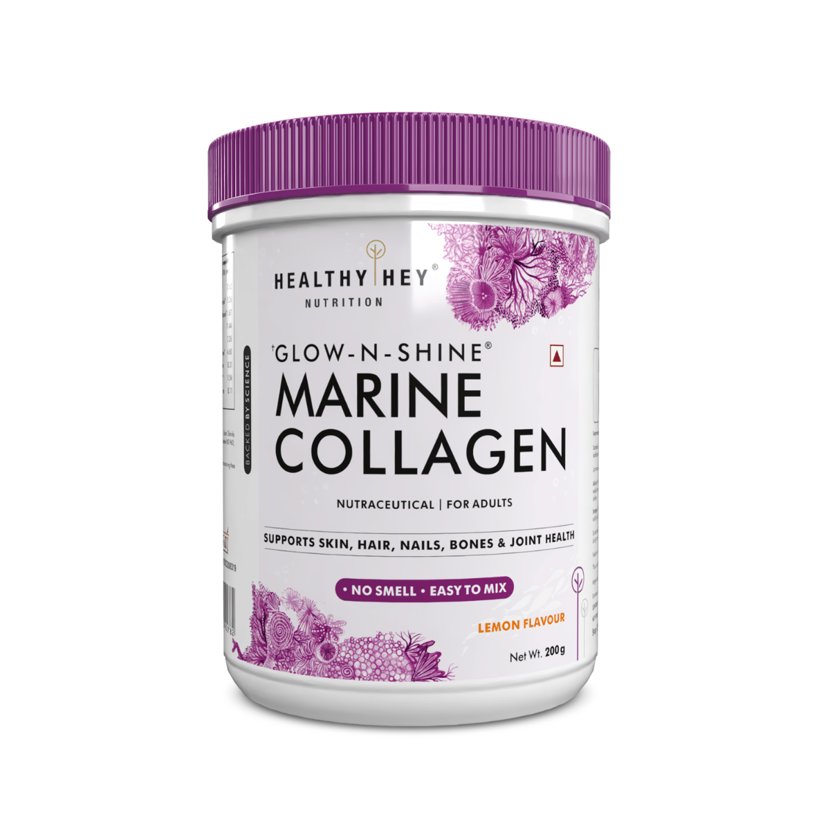 

Healthyhey Nutrition Hydrolysed Marine collagen powder 200g Lemon