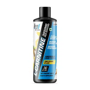 BPI Sports Liquid|Carnitine 3000 Stimulant Free Liquid Shots for Men and Women | Workout Drink for Performance and Muscle Recovery| 30 Servings| 450 ml
