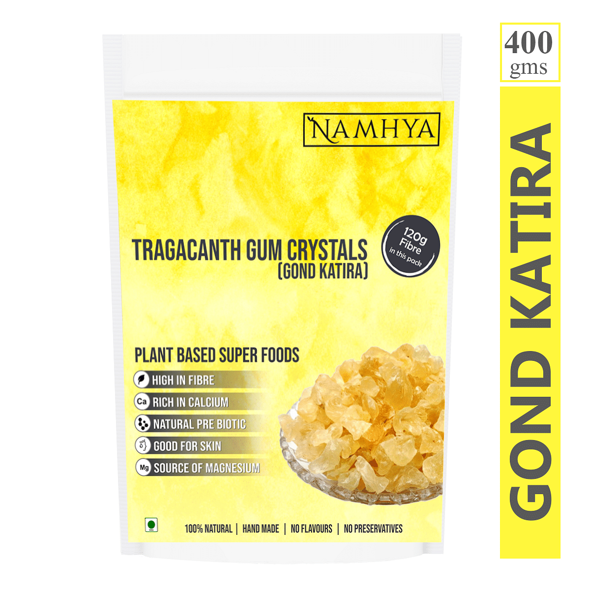 

Namhya Tragacanth Gum Crystals -400 g