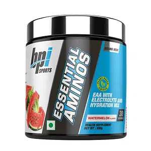BPI Sports Essential Aminos  | Essential Amino Acids (EAAs) | Recovery, Muscle Growth, Hydration  | 30 Servings | 300 gm
