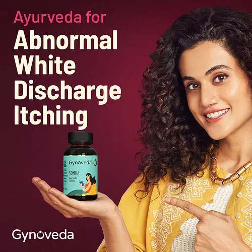3xGynoveda Vaginal Discharge Relief No more Itching, Smell, Milky, Watery  FS