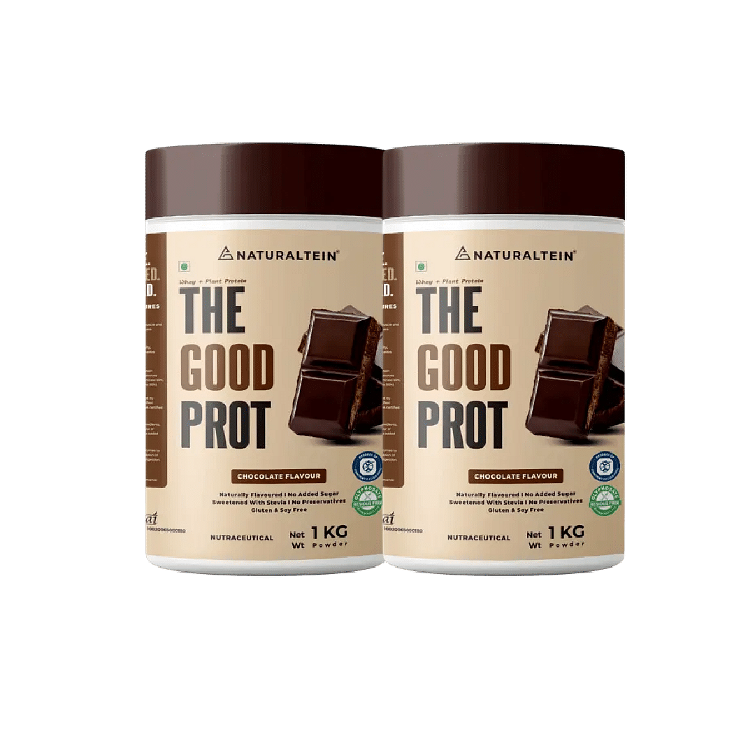 

NATURALTEIN The Good Prot Chocolate - 1 kg - Pack of 2