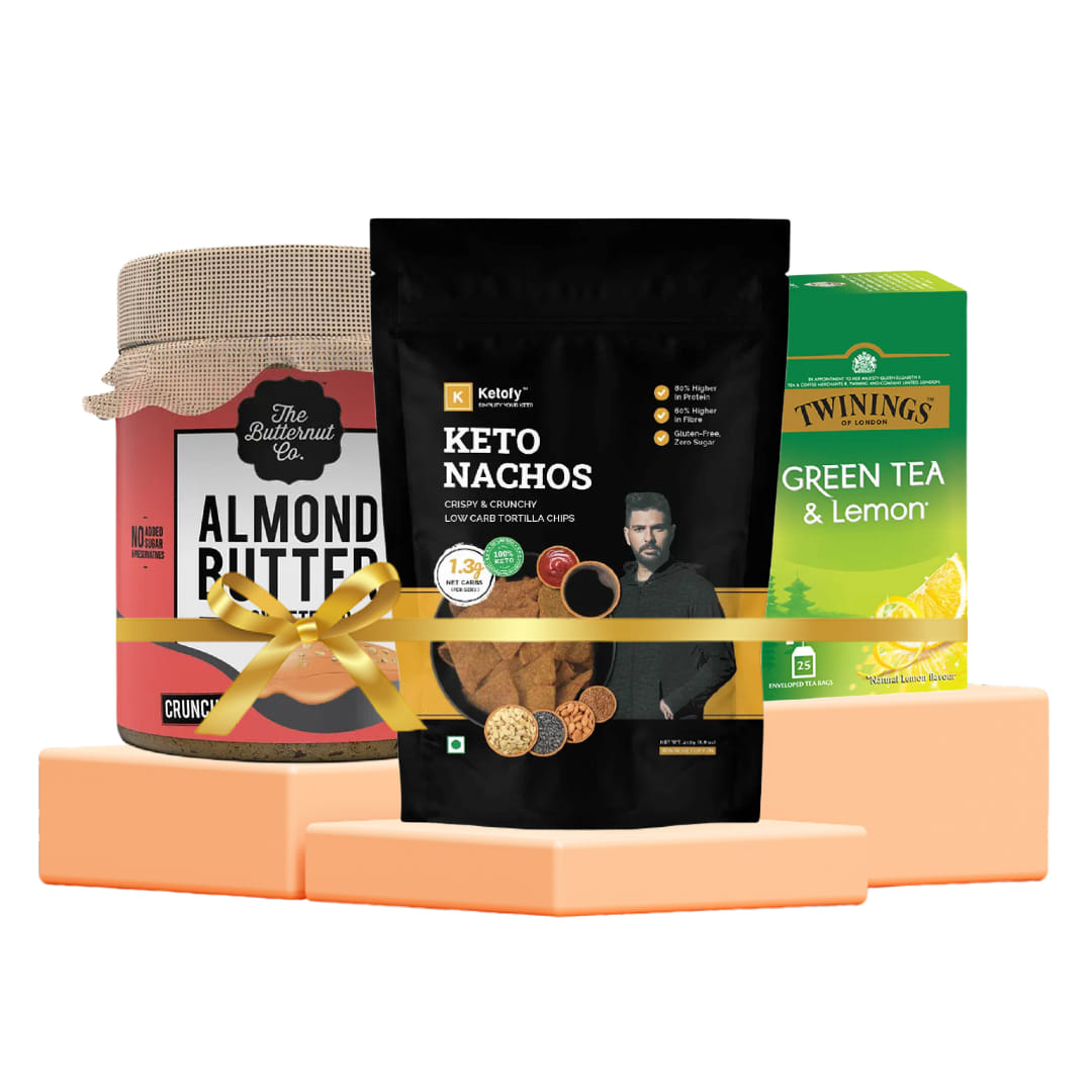 Your weight loss bundle (Ketofy Keto Nachos 250g + Twinings Green Tea & Lemon 25 Teabags + The
