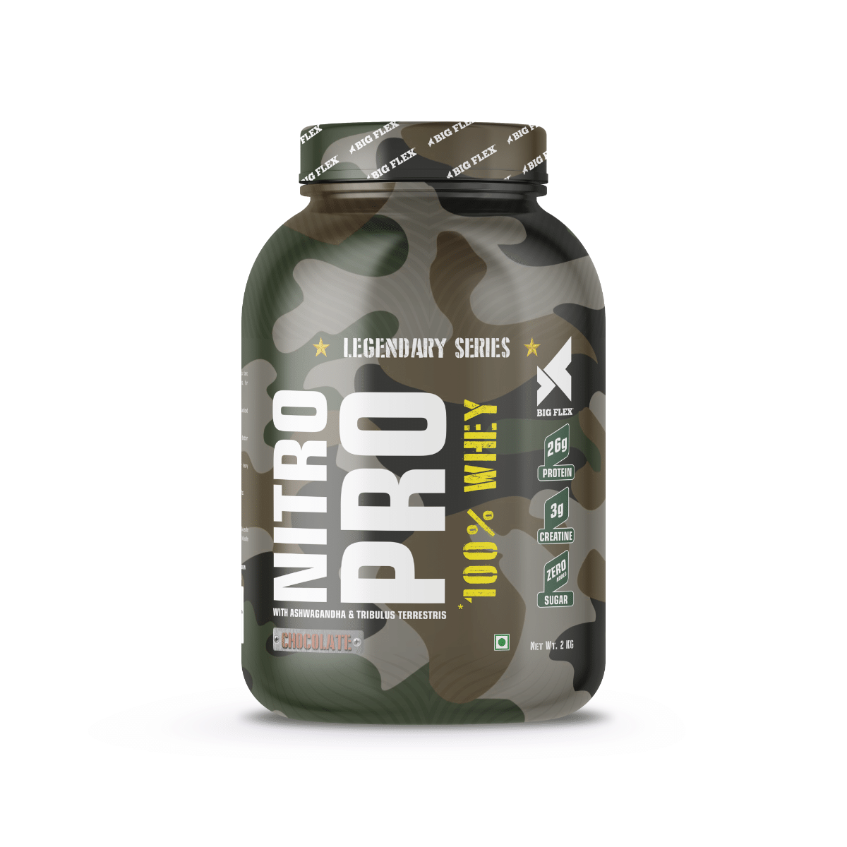 

Bigflex Nitro Pro Performance Whey 40 Servings - (Chocolate Flavour)