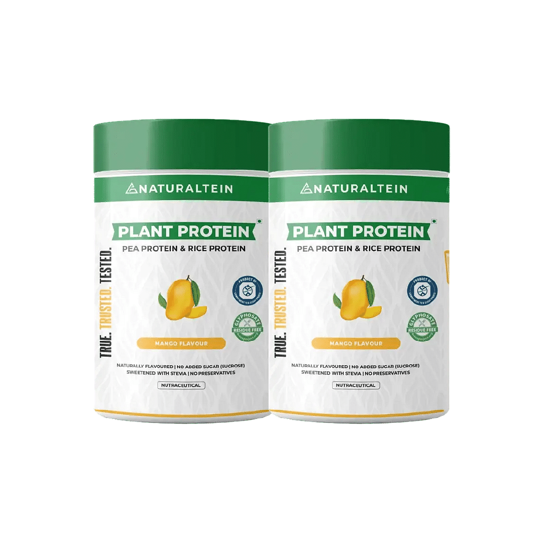

NATURALTEIN Vegan Protein Mango - 500 gms - Pack of 2