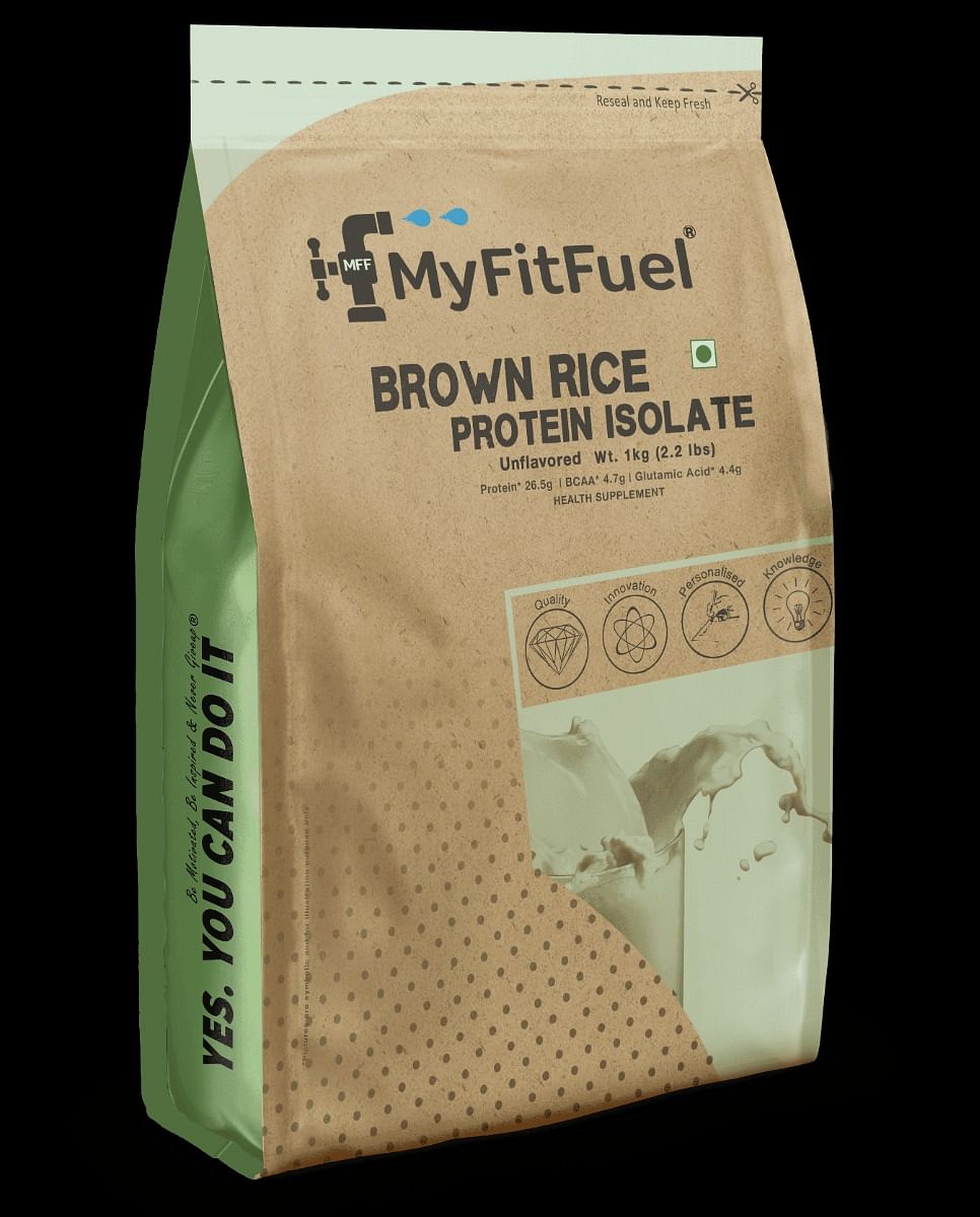 

MyFitFuel Plant Brown Rice Protein, 1Kg (Unflavored)