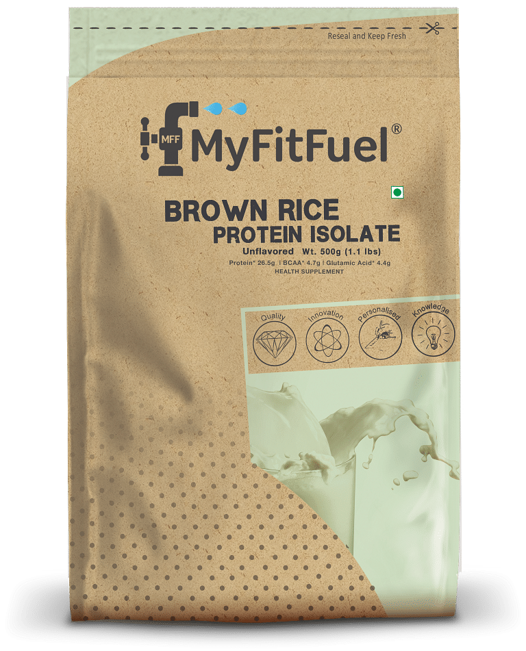 

MyFitFuel Plant Brown Rice Protein, 500g (Unflavored)