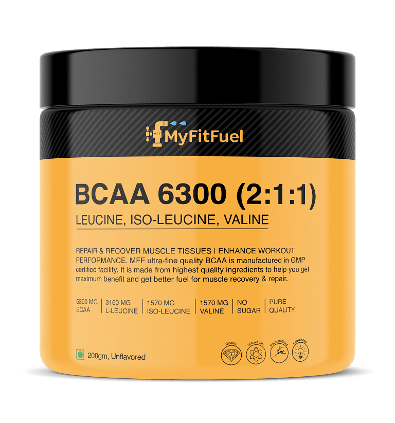 

MyFitFuel BCAA 6300 2:1:1 (200 gm) Unflavored